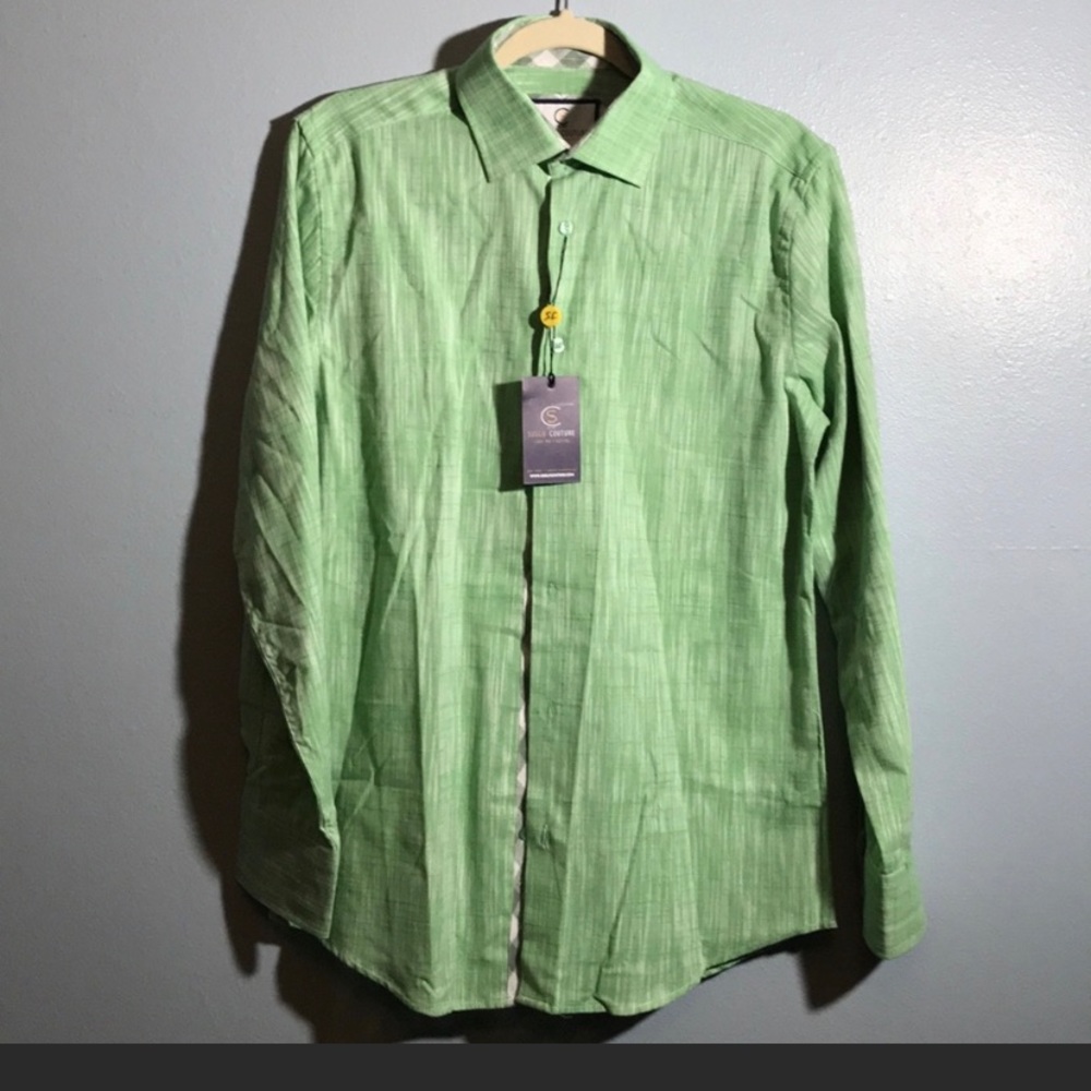 Suslo Couture Men’s Slim Fit Linen